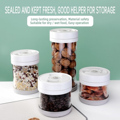 Glass Vacuum Sealed Storage Container