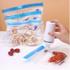 Embossed Compressed Vacuum Seal Food Storage Zipper Bag