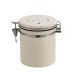 304 Stainless Steel Seal Tank Thickened Food Storage Airtight Jar With Scoop Exhaust Valve