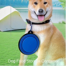 Portable Pet Bowl Foldable Telescopic TPE Dog Bowl For Outdoor Drinking Water