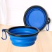 Portable Pet Bowl Foldable Telescopic TPE Dog Bowl For Outdoor Drinking Water