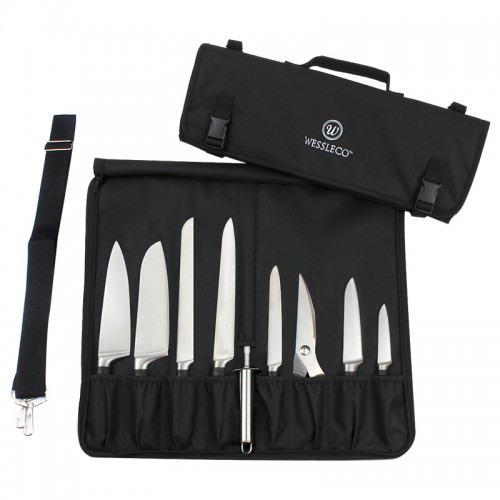 Portable Chef Knife Kit Roll Up Bag Waterproof And Wear Resistant Storage Bag