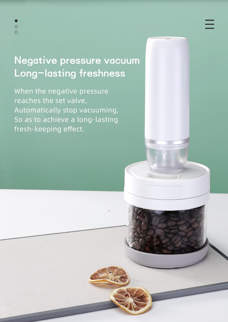 Glass Vacuum Sealer Storage