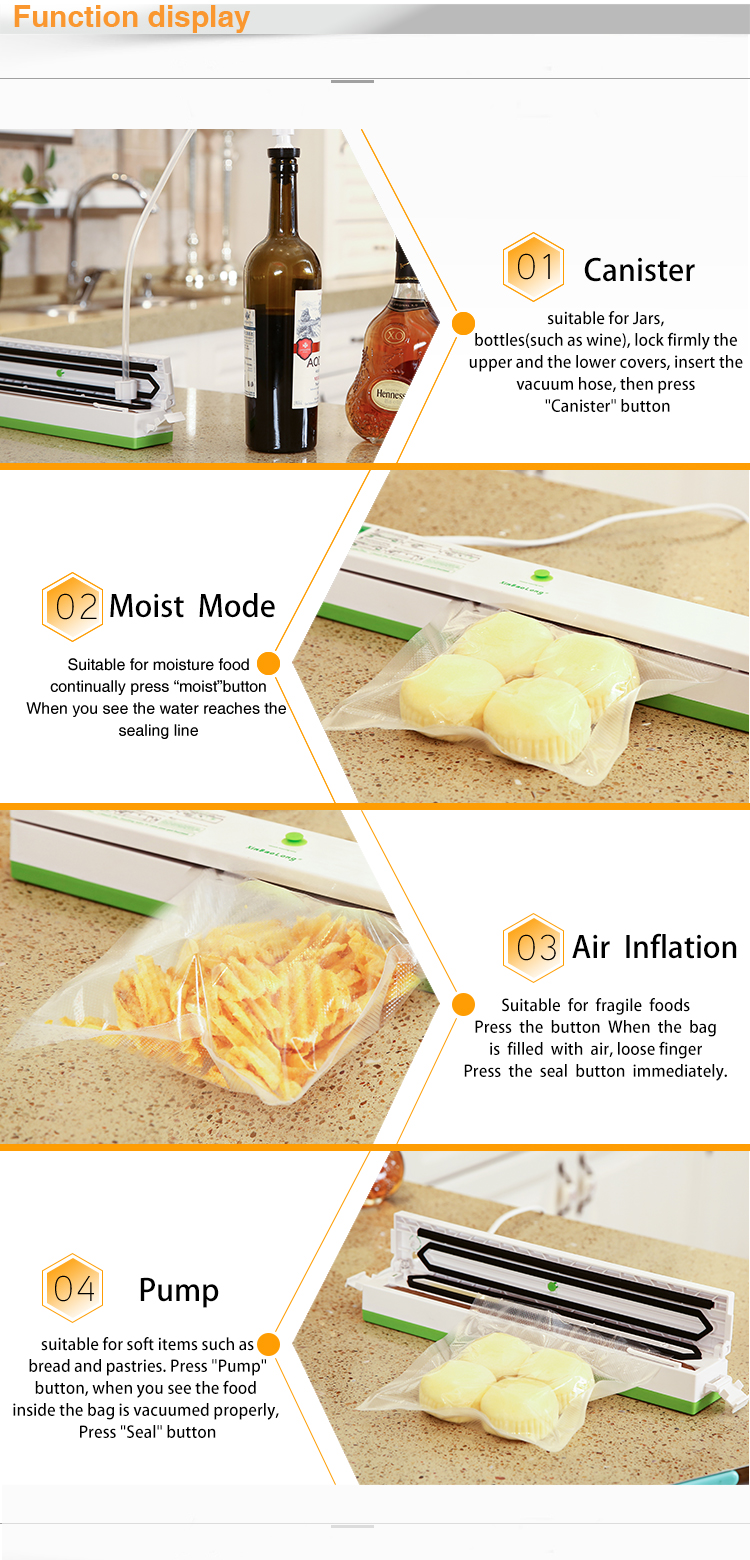 Classic Model Small and Portable Vacuum Sealing Machine for Food Packing Vacuum laminator