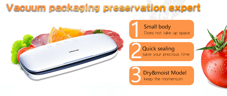 Household Automatic Food Vacuum Packaging Machine Kitchen Appliance