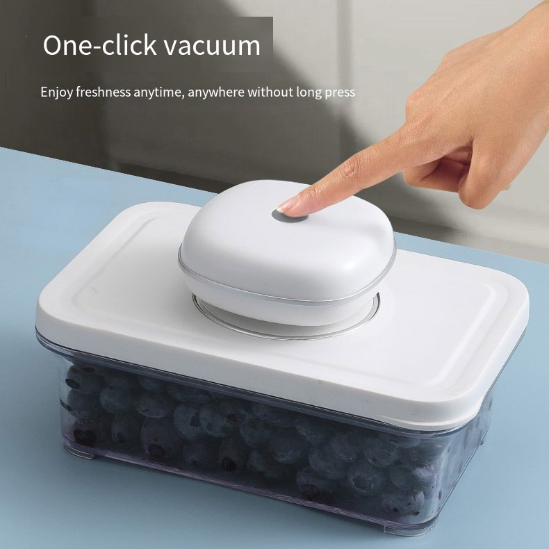 QH30 Food Vacuum Crisper Plastic Seal Container For Food Storage 4-piece Set