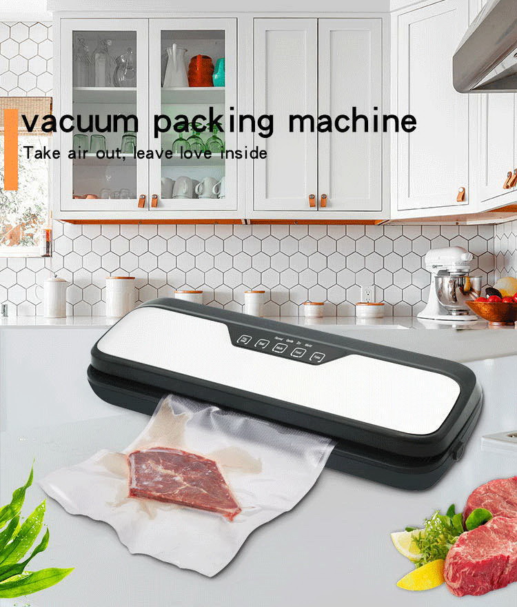 Popular Stainless Steel Panel Automatic Food Vacuum Sealing Machine