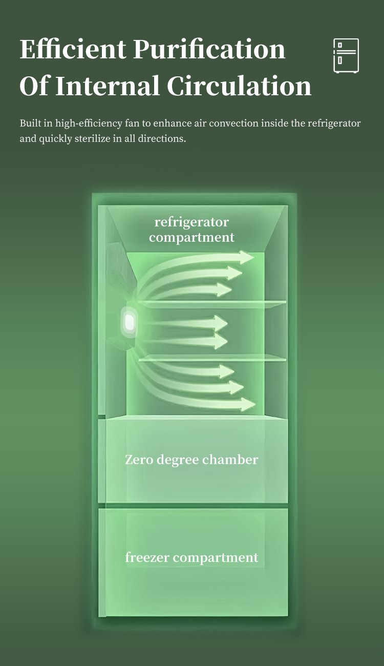 Refrigerator Air Purifier & Sterilizer